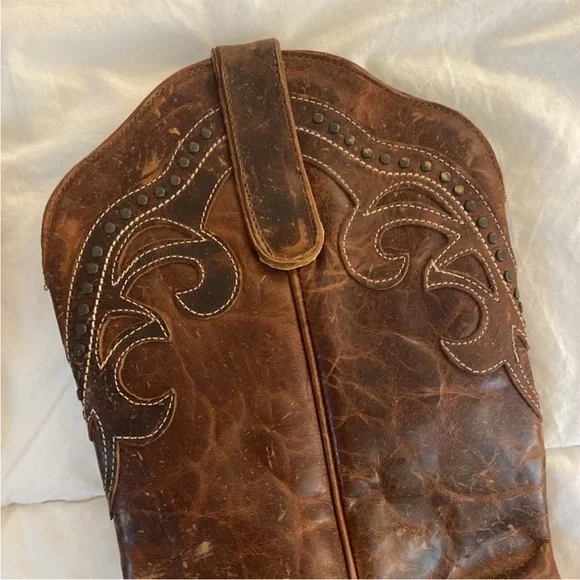 Idyllwind by Miranda Lambert “tough cookie” Brown Leather Western Boots - size 9 - Picture 6 of 9